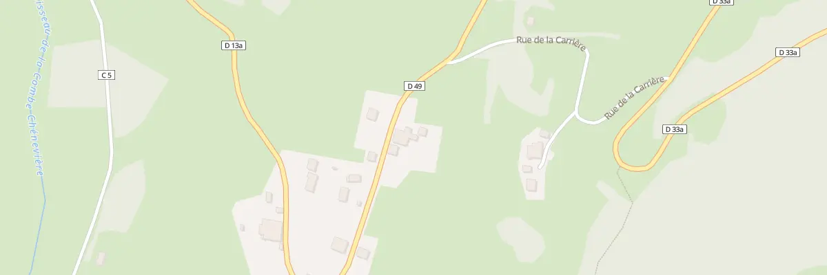 Plan du 2196B Rte du Haut-jura à Échallon
