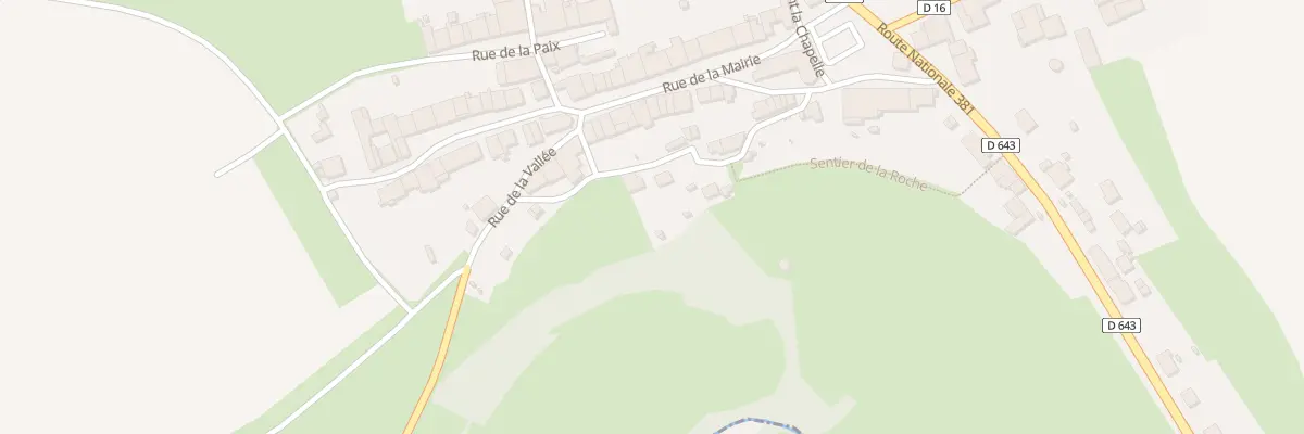 Plan du 13 Rue de la Roche à Boismont