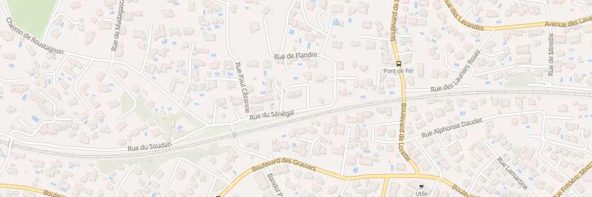 Plan du 42 Rue du Senegal à Bandol