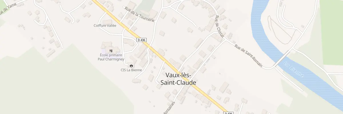 Plan du 757 Rte de la Vallée à Vaux-lès-Saint-Claude