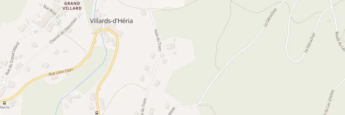 Plan du 5 Voie du Tram à Villards-d’Héria