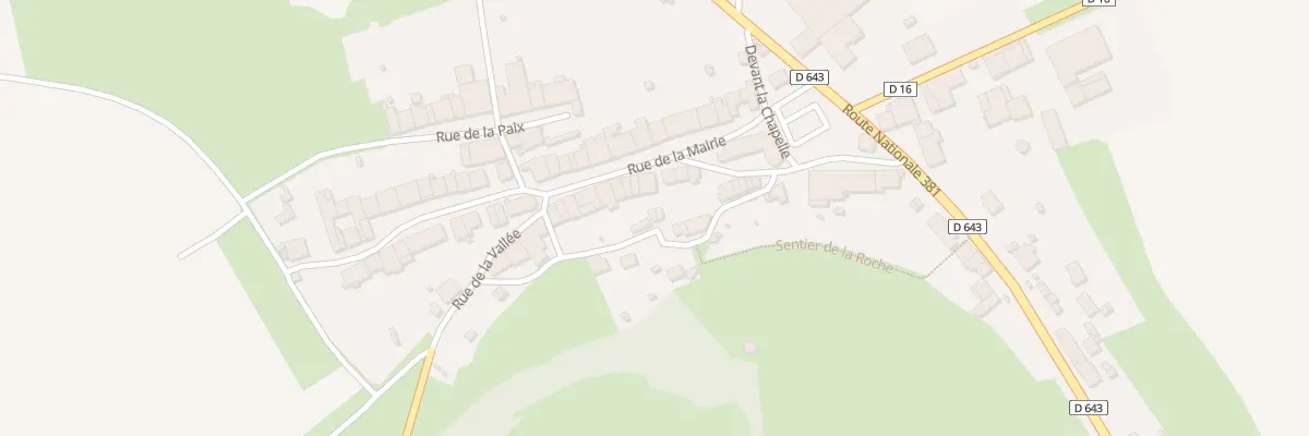 Plan du 2 Rue de la Roche à Boismont