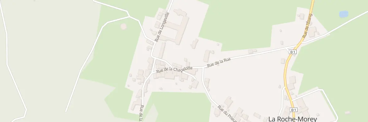 Plan du 4 Rue de la Chapelotte à La Roche-Morey
