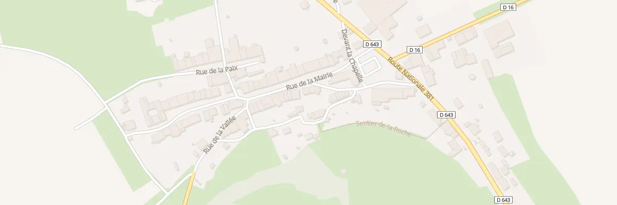 Plan du 3 Rue de la Mairie à Boismont