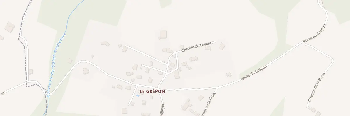Plan du 65 Che de Traverse à Entre-deux-Guiers