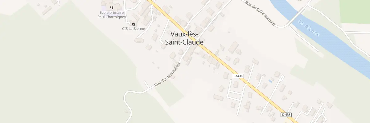 Plan du 50 Rue des Montaines à Vaux-lès-Saint-Claude