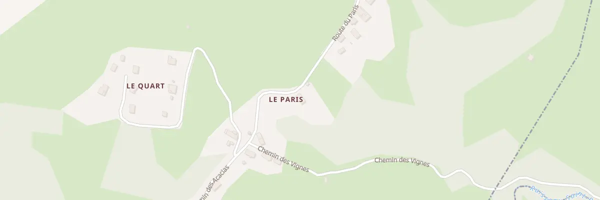 Plan du 5130F Le Paris à Loisieux