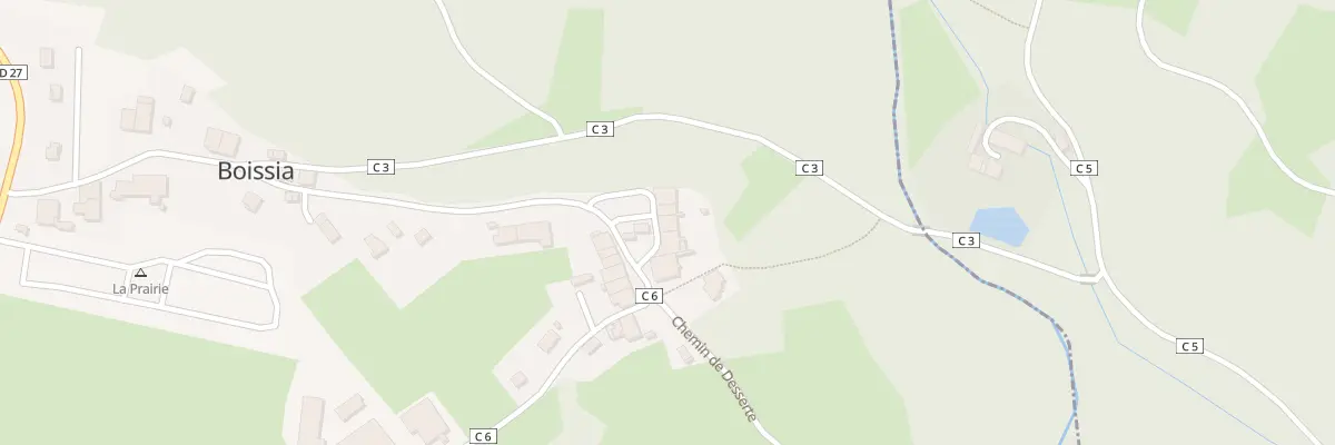 Plan du 80 Rue de la Fontaine à Boissia