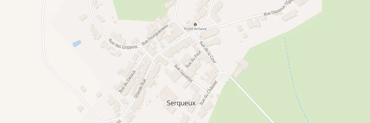 Plan du 6 Rue du Four à Serqueux