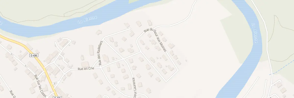 Plan du 334 Rue En Crie à Vaux-lès-Saint-Claude