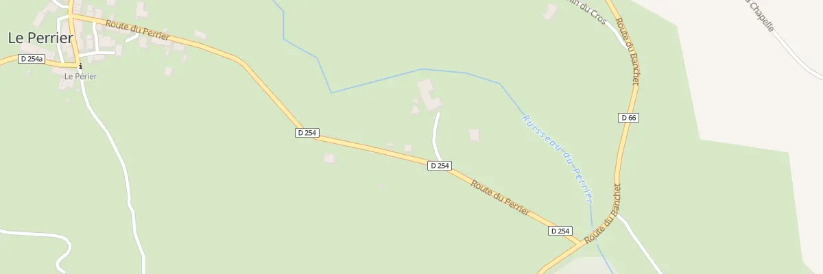 Plan du 467 Rte du Perrier à Saint-Baudille-et-Pipet