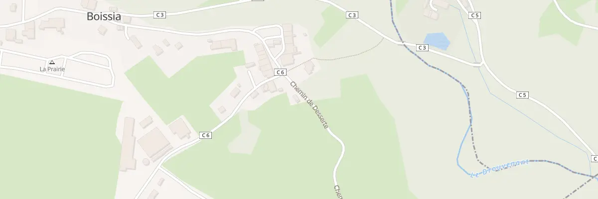 Plan du 116 Rue de la Fontaine à Boissia