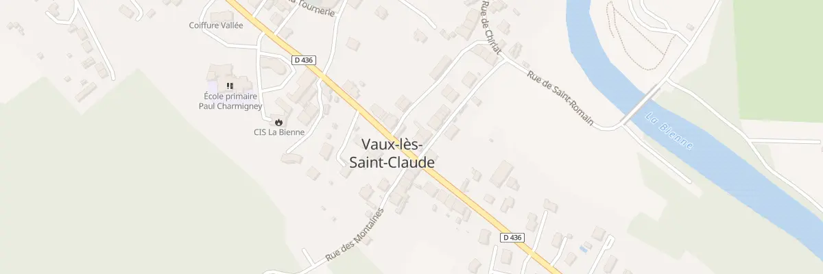 Plan du 817 Rte de la Vallée à Vaux-lès-Saint-Claude
