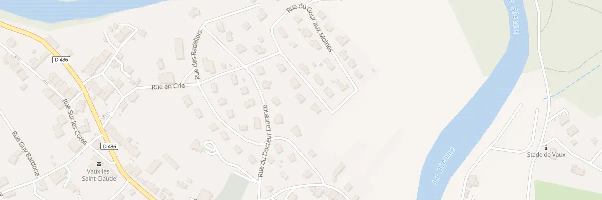 Plan du 419 Rue En Crie à Vaux-lès-Saint-Claude