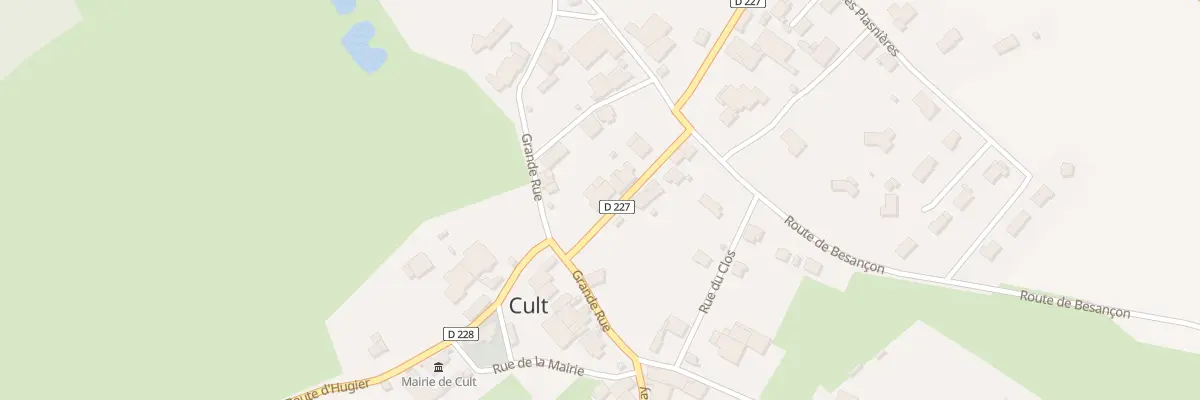 Plan du 10 Rue du Centre à Cult