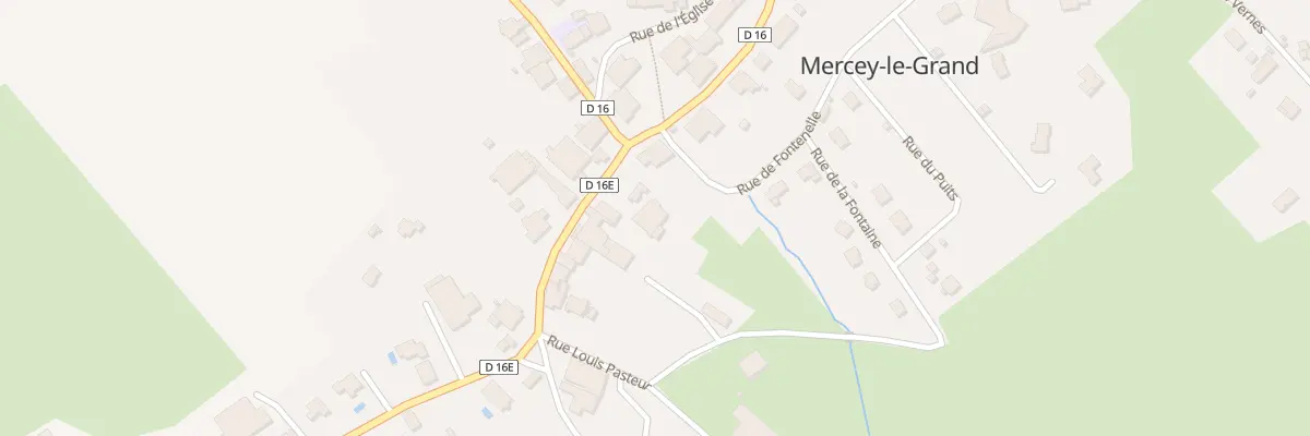 Plan du 3 Rue de Romain à Mercey-le-Grand