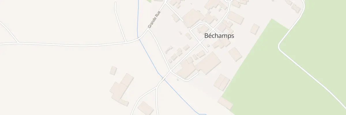 Plan du 12 Rue du Paquis à Béchamps