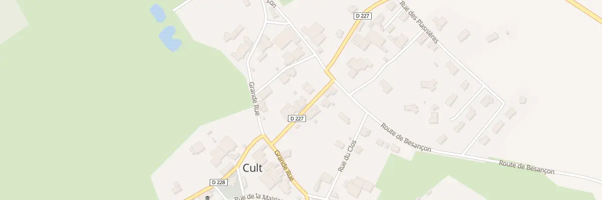 Plan du 6 Rue du Centre à Cult