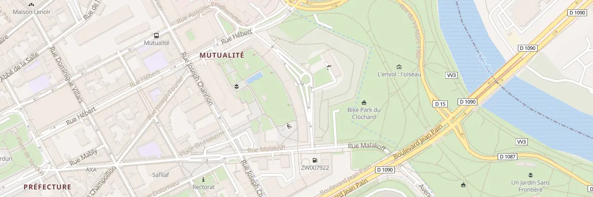 Plan du 8 Pl Jean Moulin à Grenoble
