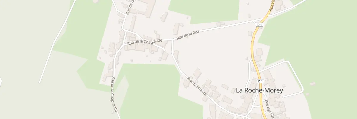 Plan du 22 Rue du Prieure à La Roche-Morey