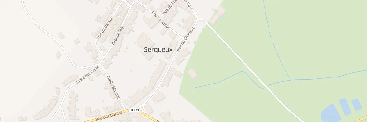 Plan du 5 Rue du Chatelet à Serqueux