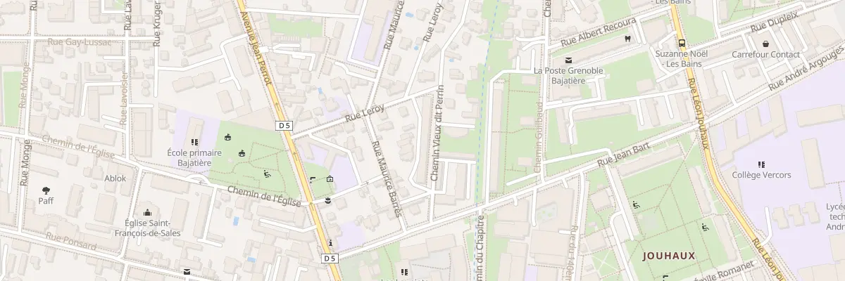 Plan du 18 Che Vieux dit Perrin à Grenoble
