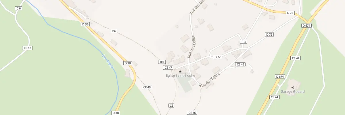 Plan du 22 Rue de l’Église à Soulosse-sous-Saint-Élophe