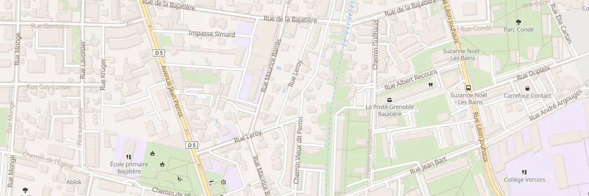 Plan du 14 Che Vieux dit Perrin à Grenoble