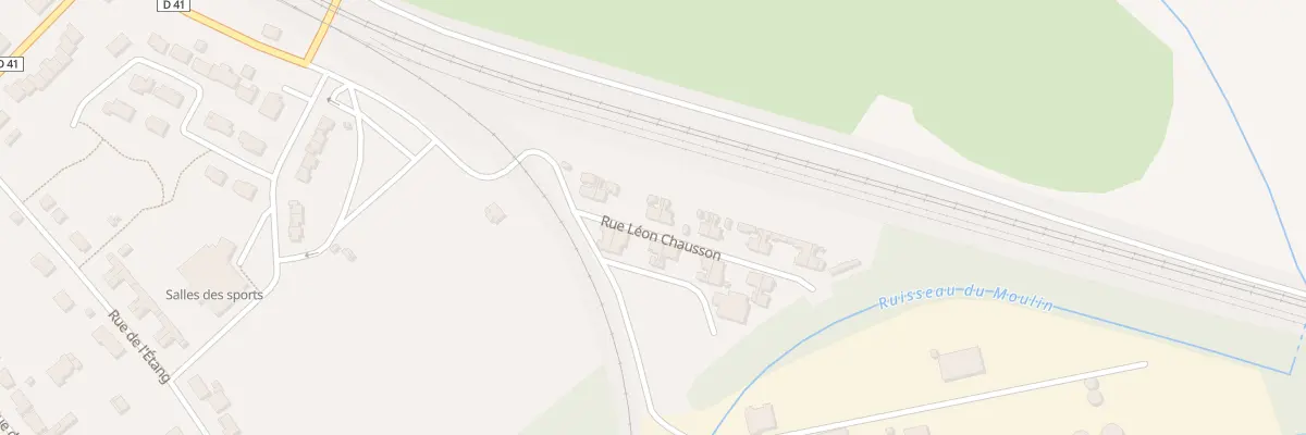 Plan du 5 Rue Léon Chausson à Pagny-sur-Meuse