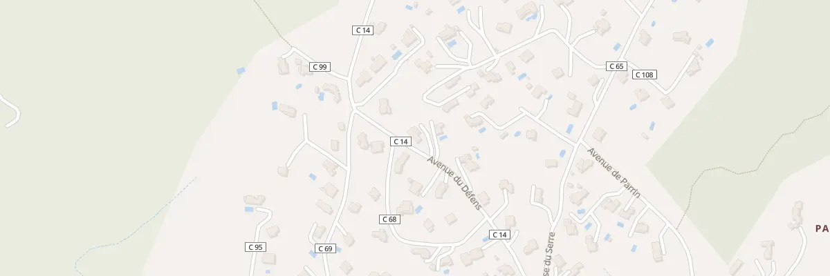 Plan du 28 Av du DEFFEND à Pierrevert