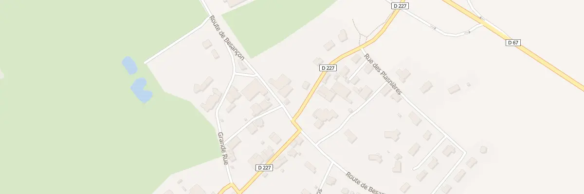 Plan du 4 Rte de Besancon à Cult