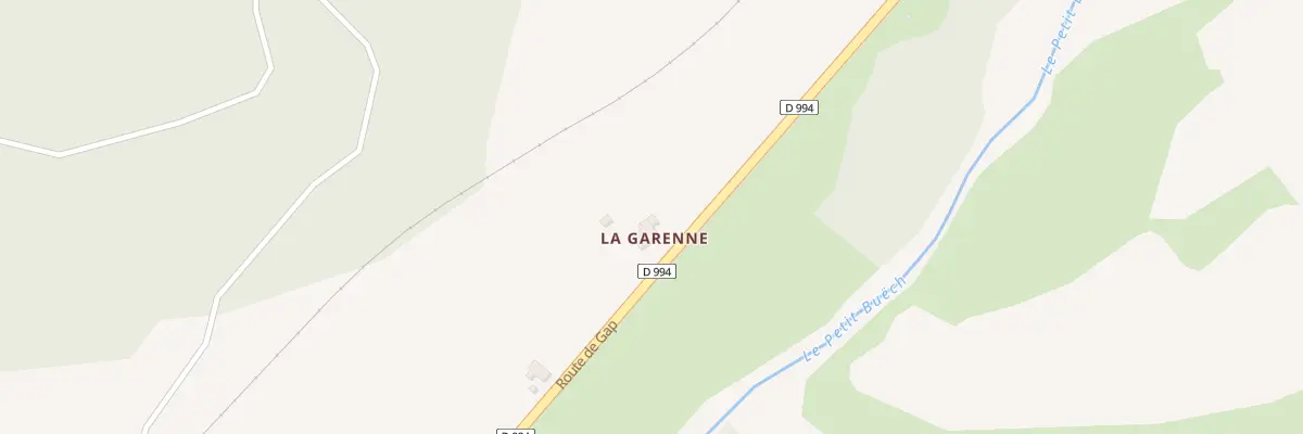 Plan du 1675 Rte de Gap à La Bâtie-Montsaléon