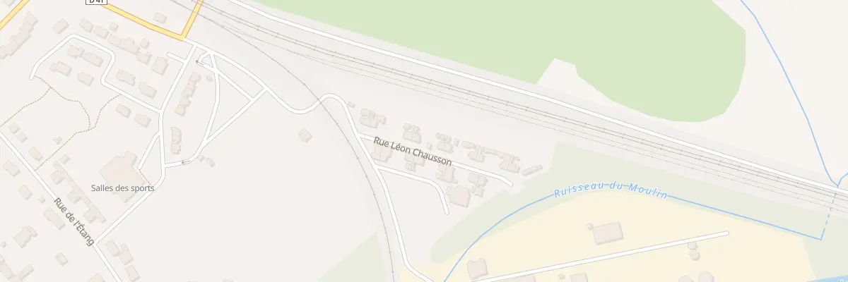 Plan du 7 Rue Léon Chausson à Pagny-sur-Meuse