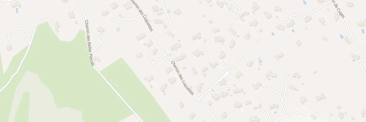 Plan du 9031 Che des Luquettes à La Cadière-d’Azur