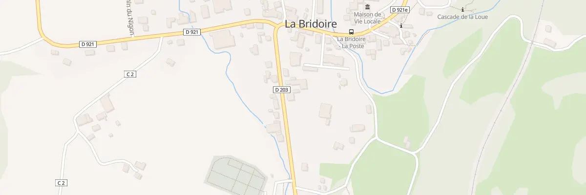 Plan du 125 Rte de Saint-béron à La Bridoire