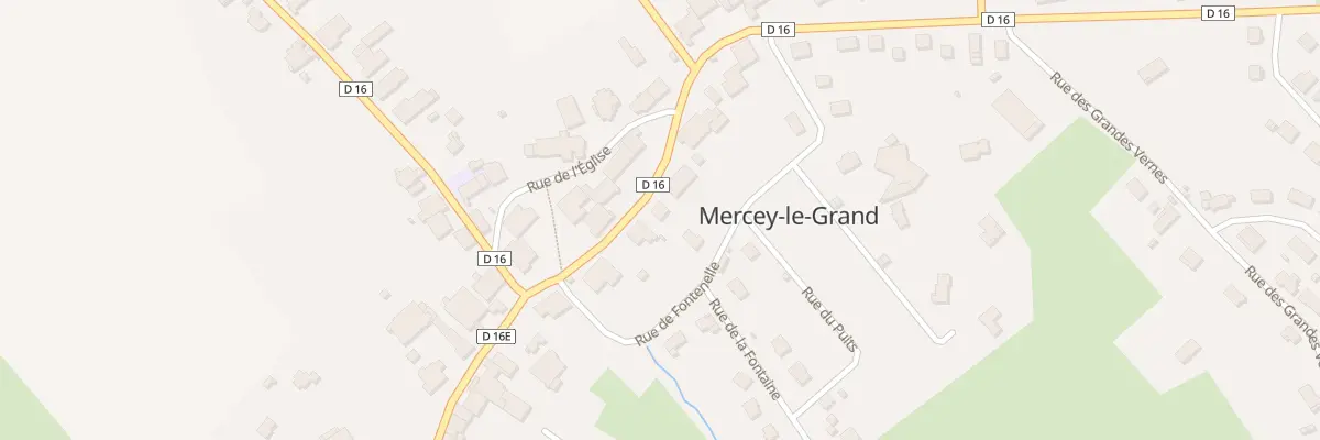 Plan du 8 Rue de Saint-vit à Mercey-le-Grand