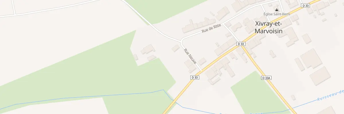 Plan du 5 Rue Neuve à Xivray-et-Marvoisin