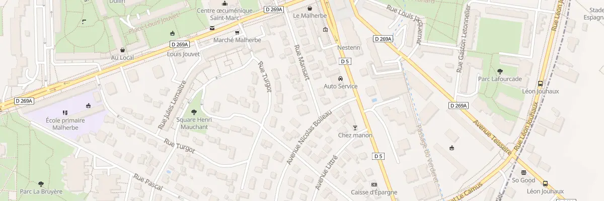 Plan du 18 Rue Mansart à Grenoble