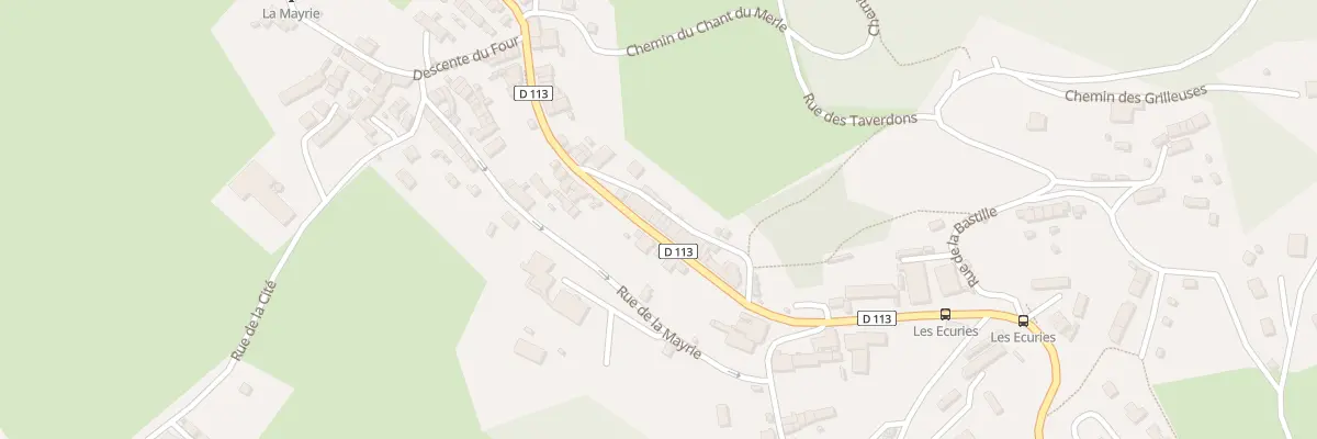 Plan du 22 Rte de Villard Merlat à La Motte-d’Aveillans