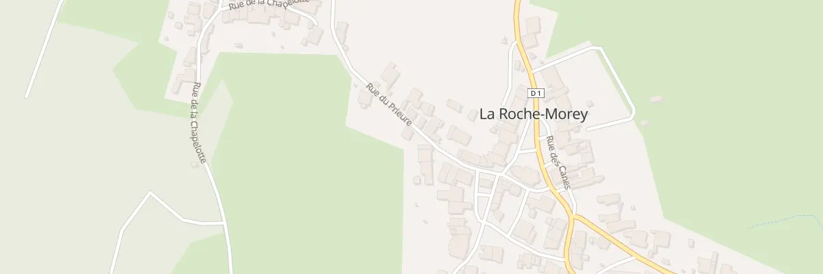 Plan du 13 Rue du Prieure à La Roche-Morey