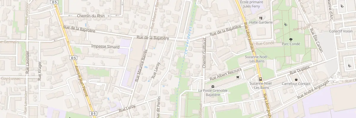 Plan du 9 Che Vieux dit Perrin à Grenoble