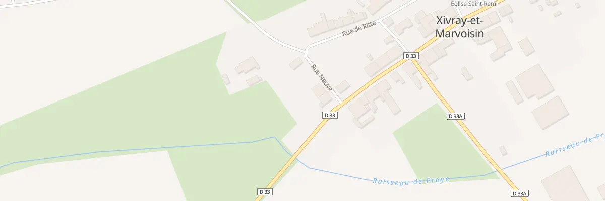 Plan du 3 Rue Neuve à Xivray-et-Marvoisin