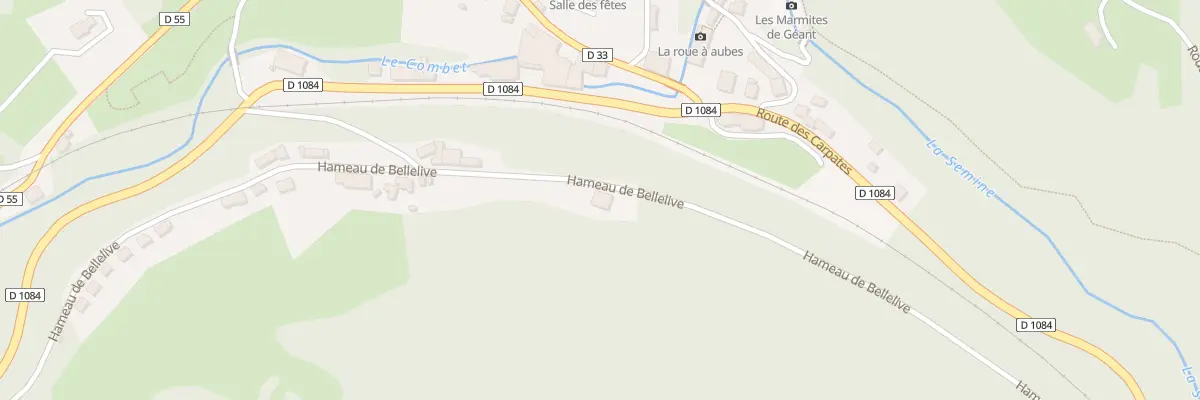 Plan du 740 Hameau de Bellelive à Saint-Germain-de-Joux