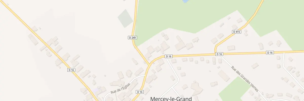 Plan du 7 Rue de Saint-vit à Mercey-le-Grand