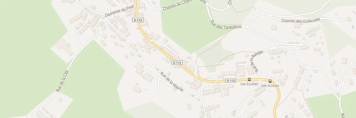 Plan du 16B Rte de Villard Merlat à La Motte-d’Aveillans