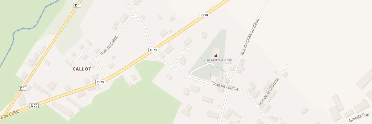 Plan du 30 Rue de l’Eglise à Membrey