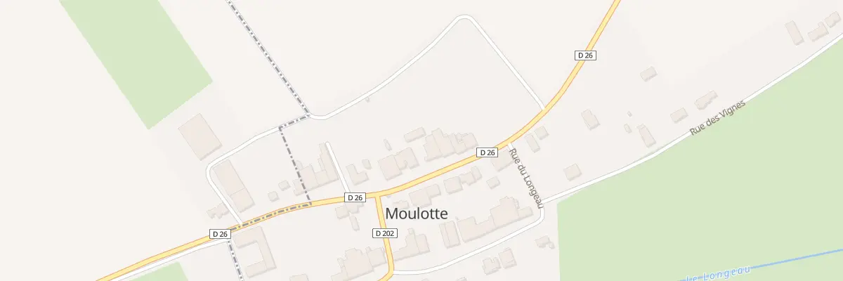 Plan du 10 Rue Principale à Moulotte