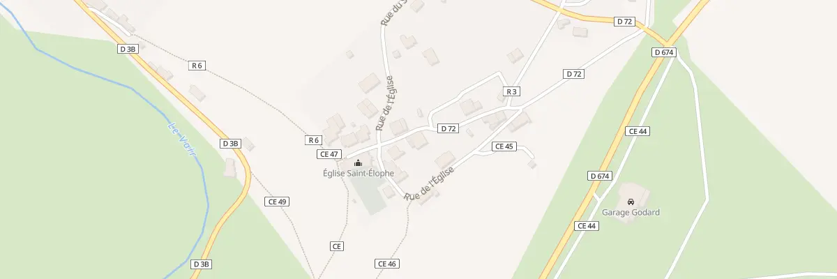 Plan du 5 Rue de l’Église à Soulosse-sous-Saint-Élophe
