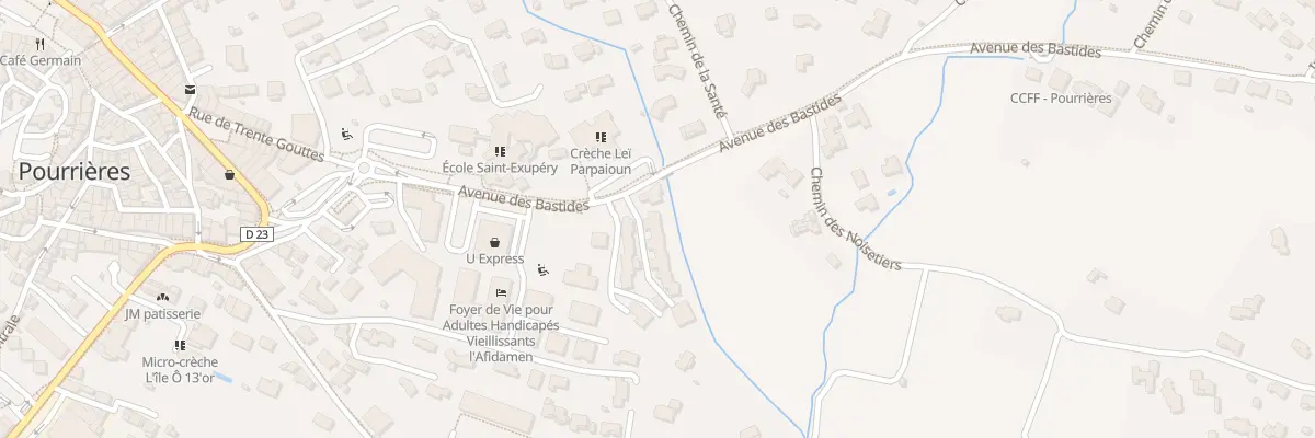Plan du 300A Av des Bastides à Pourrières