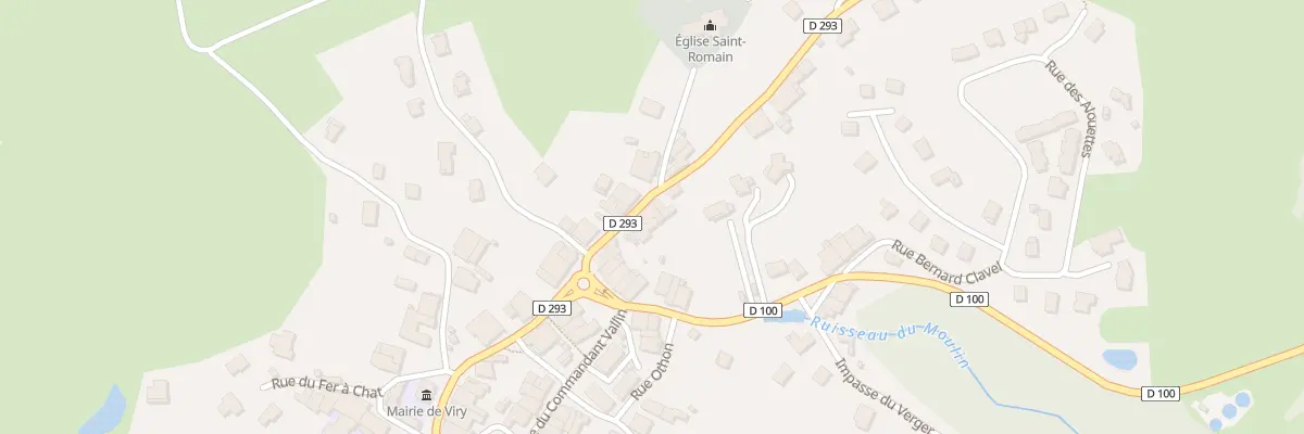 Plan du 6 Rue de l’Égalité à Viry